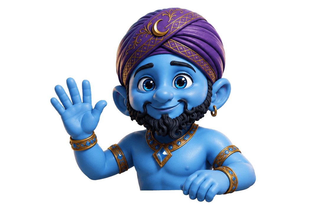 Genie mascot